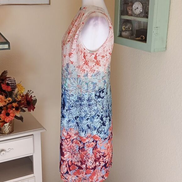 H & M Colorful Shift. Coastal Grandma,  Beachy, Cruising - Picture 4 of 12